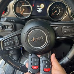 Car keys/ key fobs/ llaves de carro