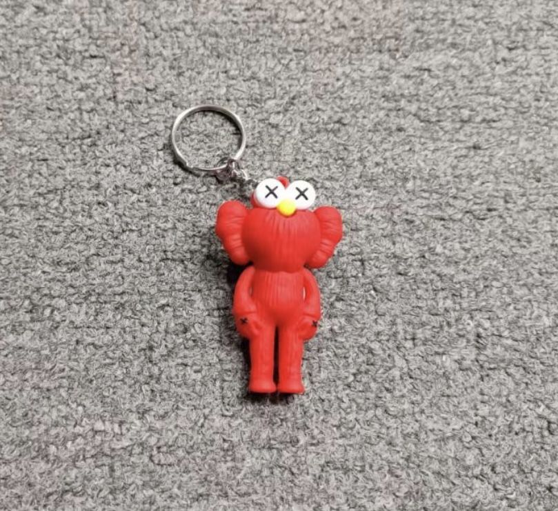 Kaws “Elmo” Keychain