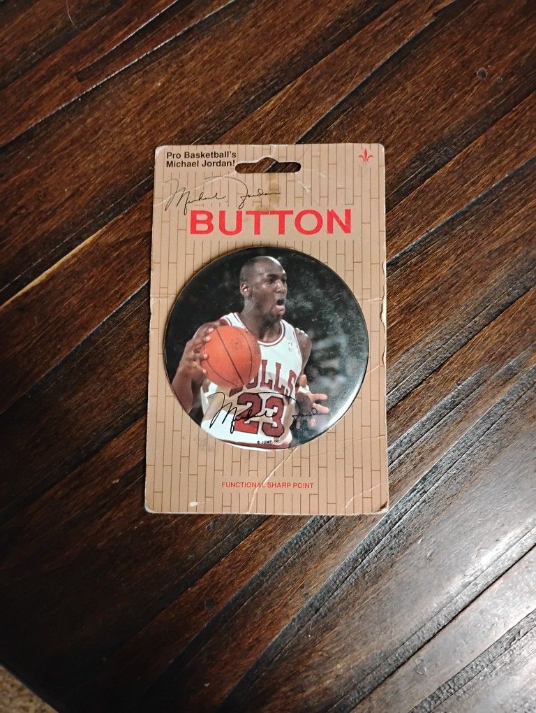 Vintage Michael Jordan Pin