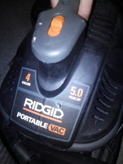 Rigid mini shopvac
