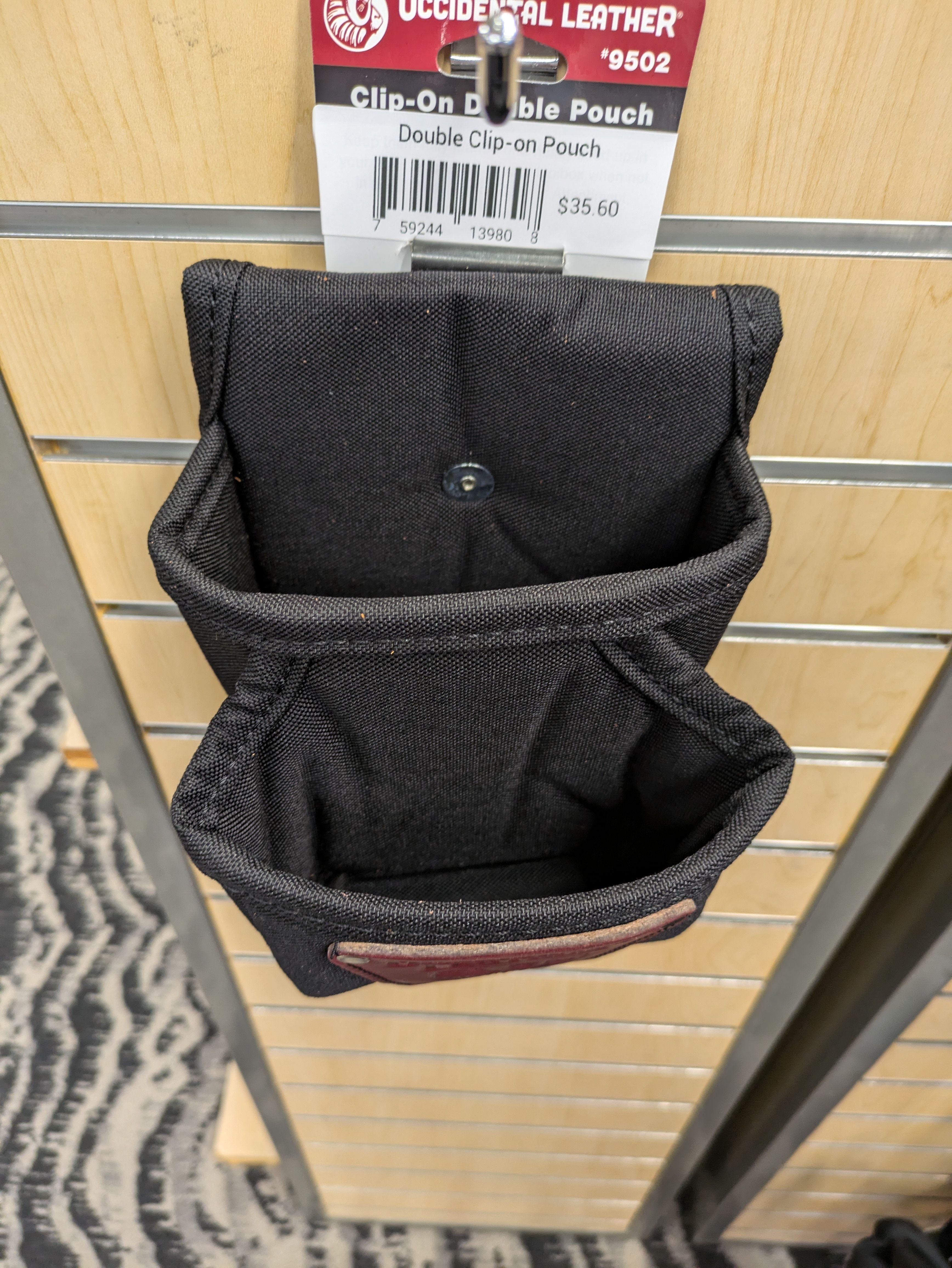 Double Clip-on Pouch