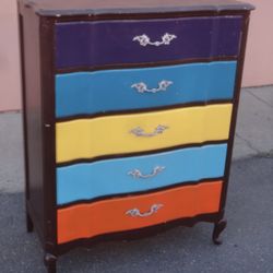 Antique- Highboy Dresser - French Provincial 