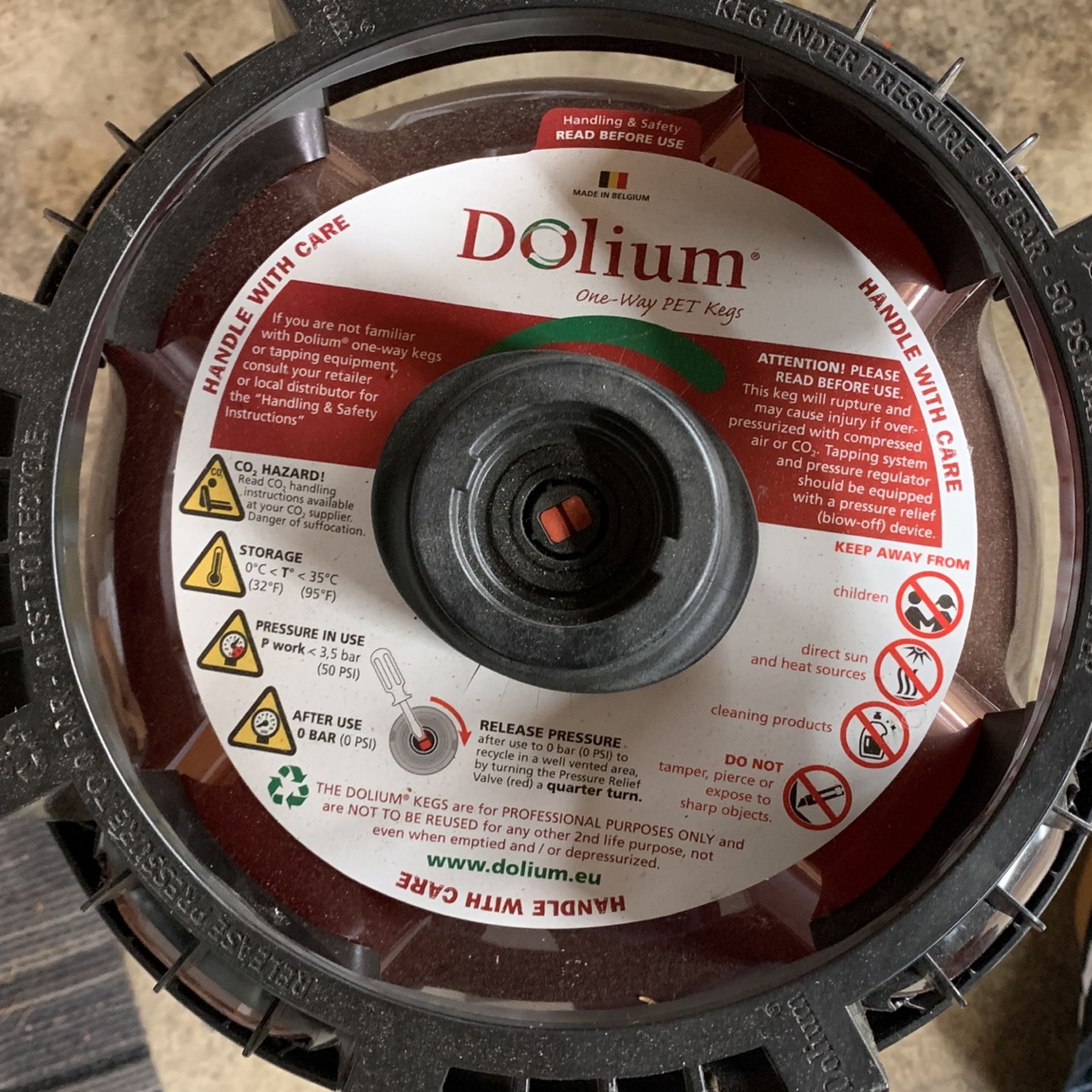 Dolium One Way PET Keg