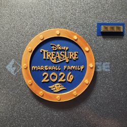 Custom Disney cruise line door decoration