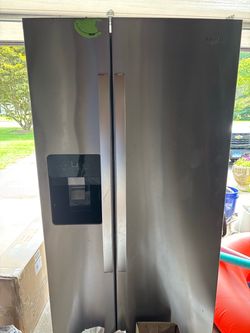 Whirlpool Side-by-Side Stainless Steel Refrigerator