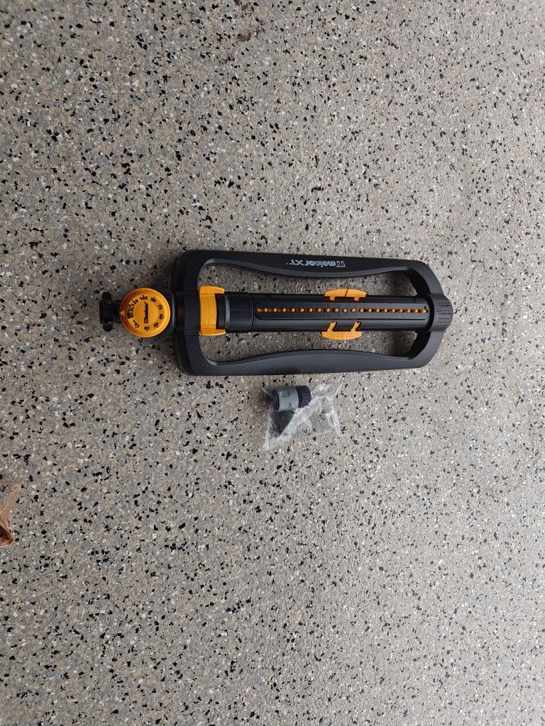 Melnor Time-a-matic Deluxe turbo sprinkler 4500sq Ft