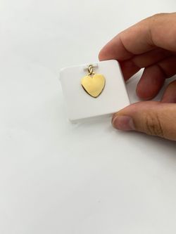 14KT Real Gold Heart Pendant