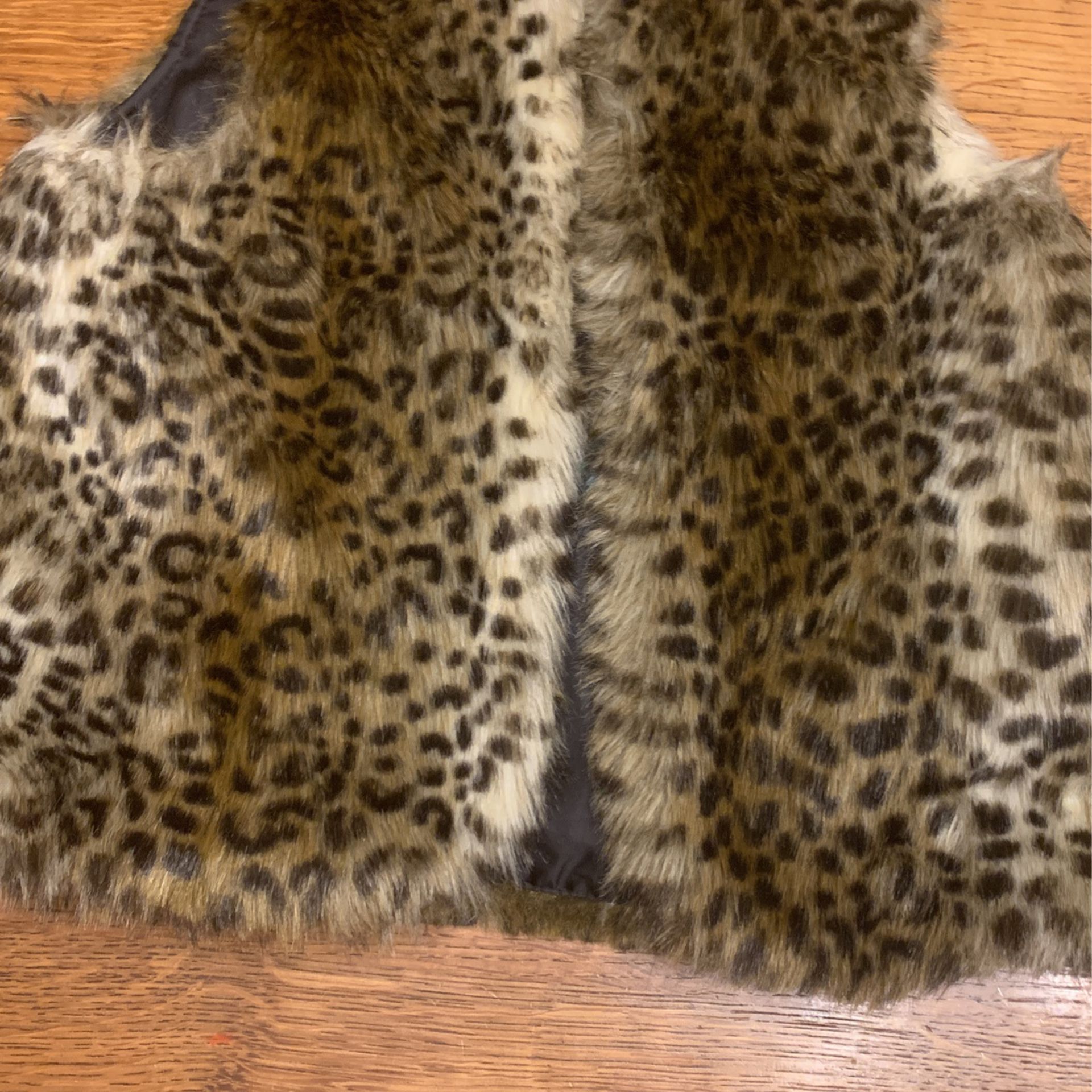 Girls Size 10 Faux Fur Vests