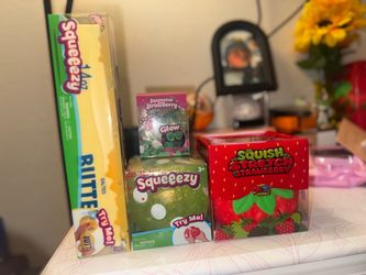 Squishy Squeeze Toy Bundle – 4 Pieces