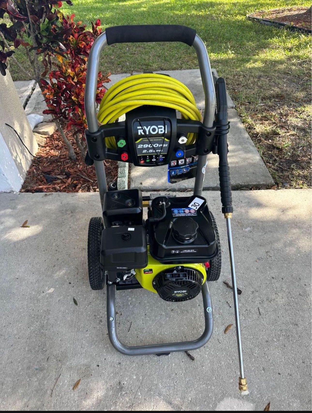 🔥New Ryobi pressure washer 2900psi 212cc Honda engine🔥