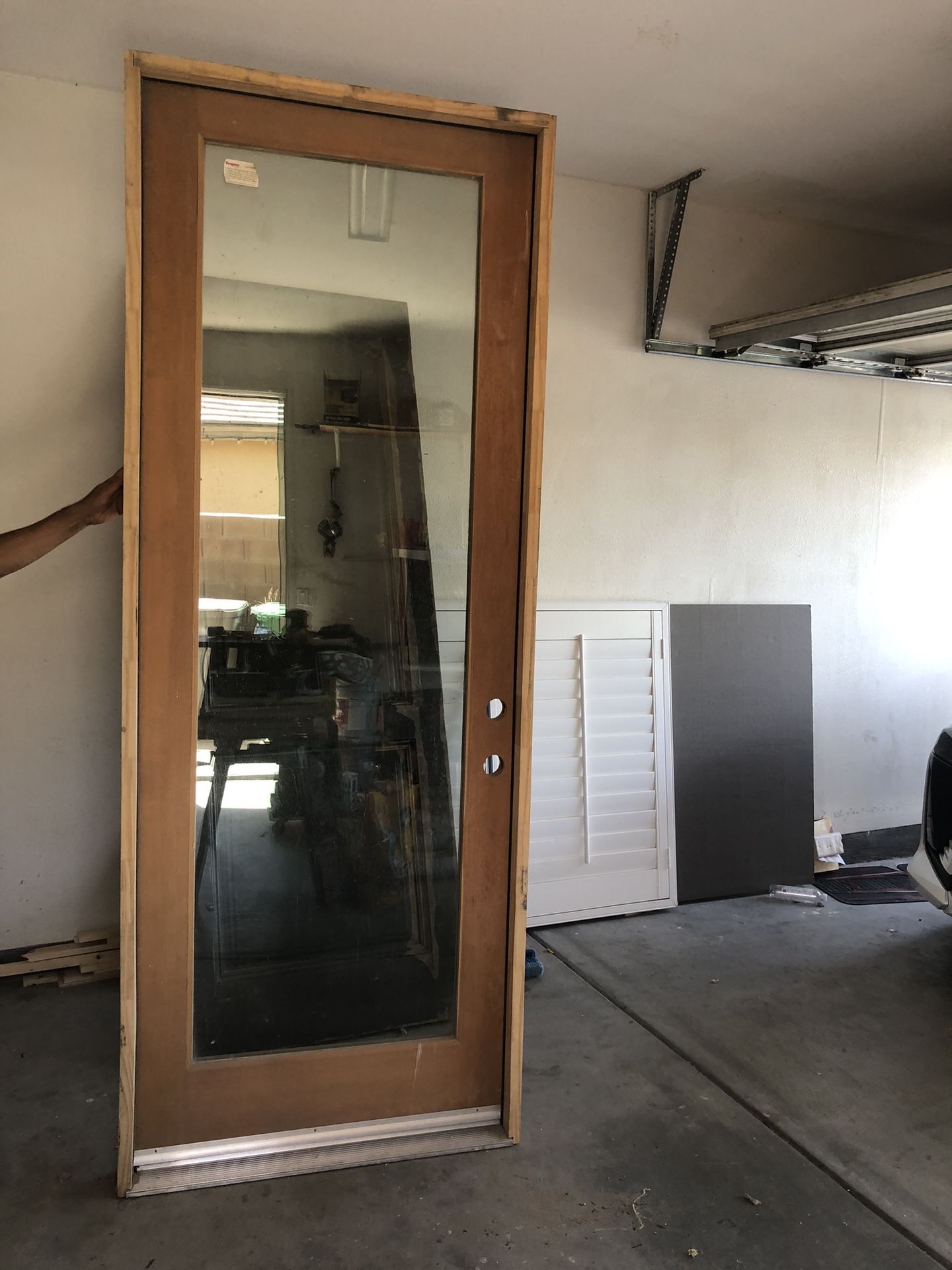 Glass Door 36 X 95 Inch