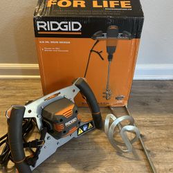 RIDGID Single-Paddle Mixer
