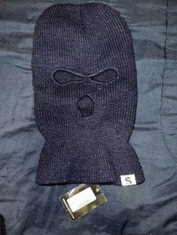 Navy Blue Knit Ski Mask Balaclava