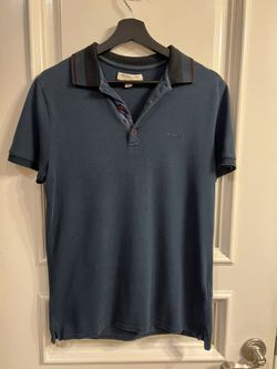 Burberry polo- navy Color, 100% Original