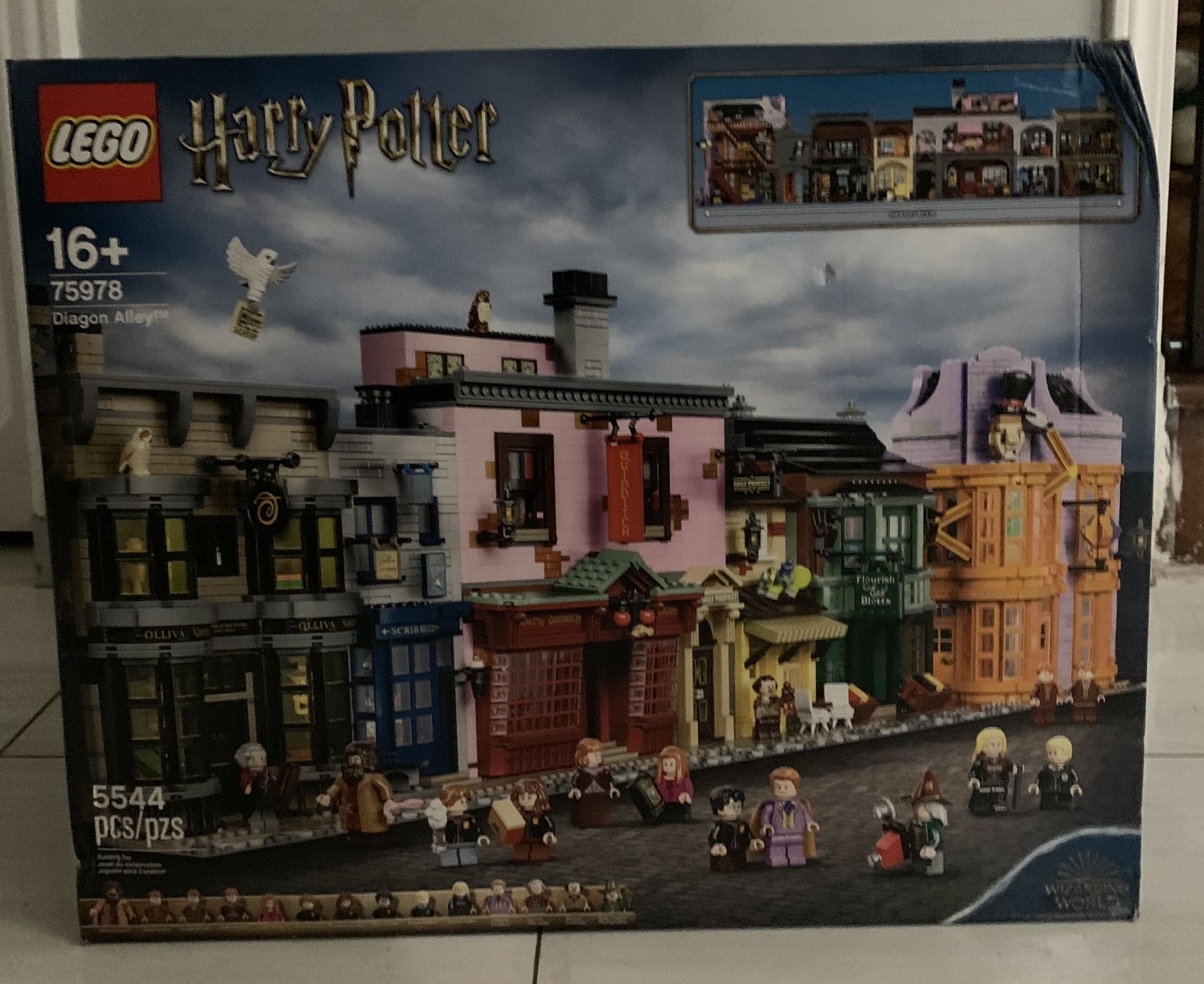 Harry Potter Diagon Alley Lego Set 