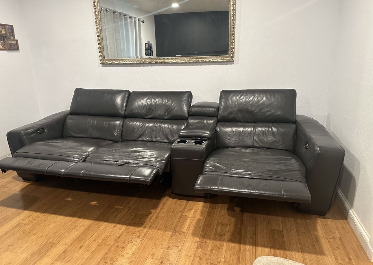 Leather Couch Set: Black Friday Price Drop