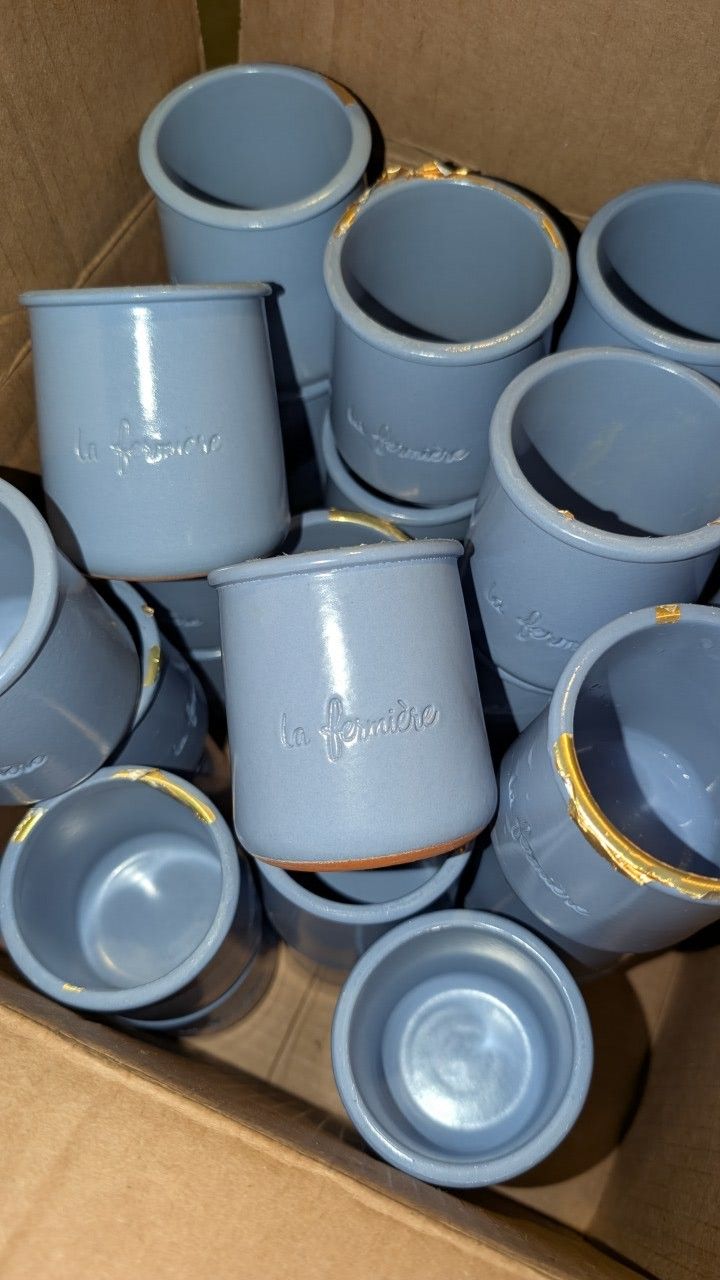 35 Periwinkle Clay Pots For Crafts