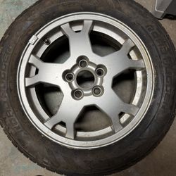 OEM Saab 9-5 Wheel And Tire 