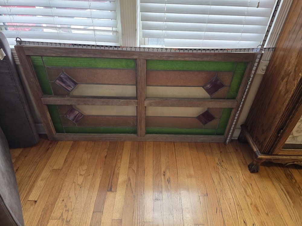 Antique Stained Glass Window