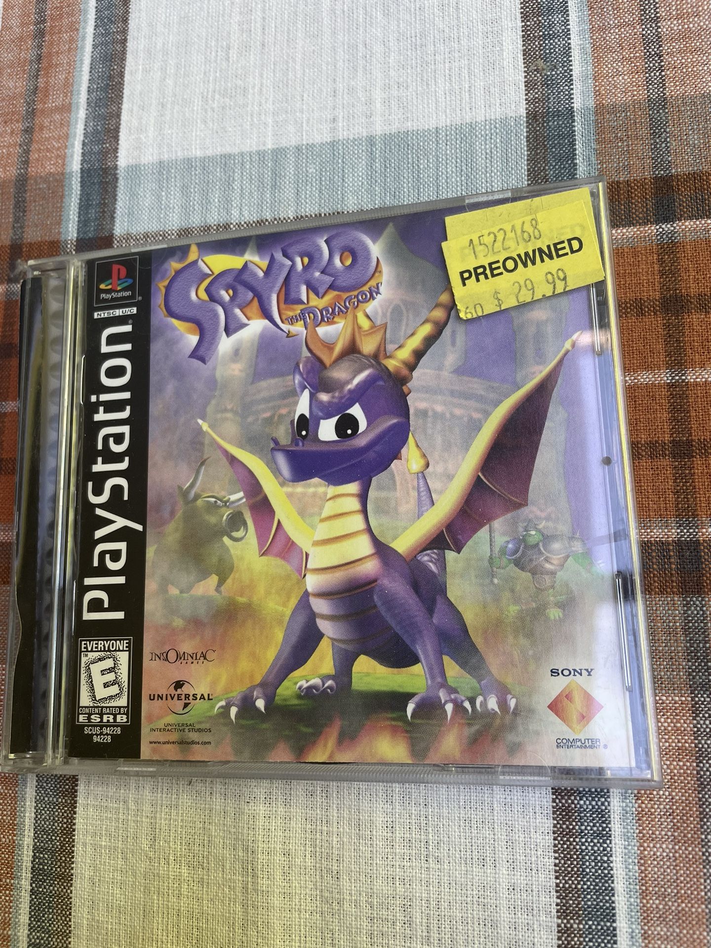 PlayStation 1 Spyro the Dragon