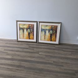 2 Large Picture Frames