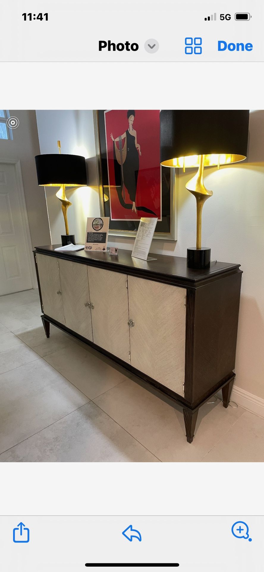Buffet Console