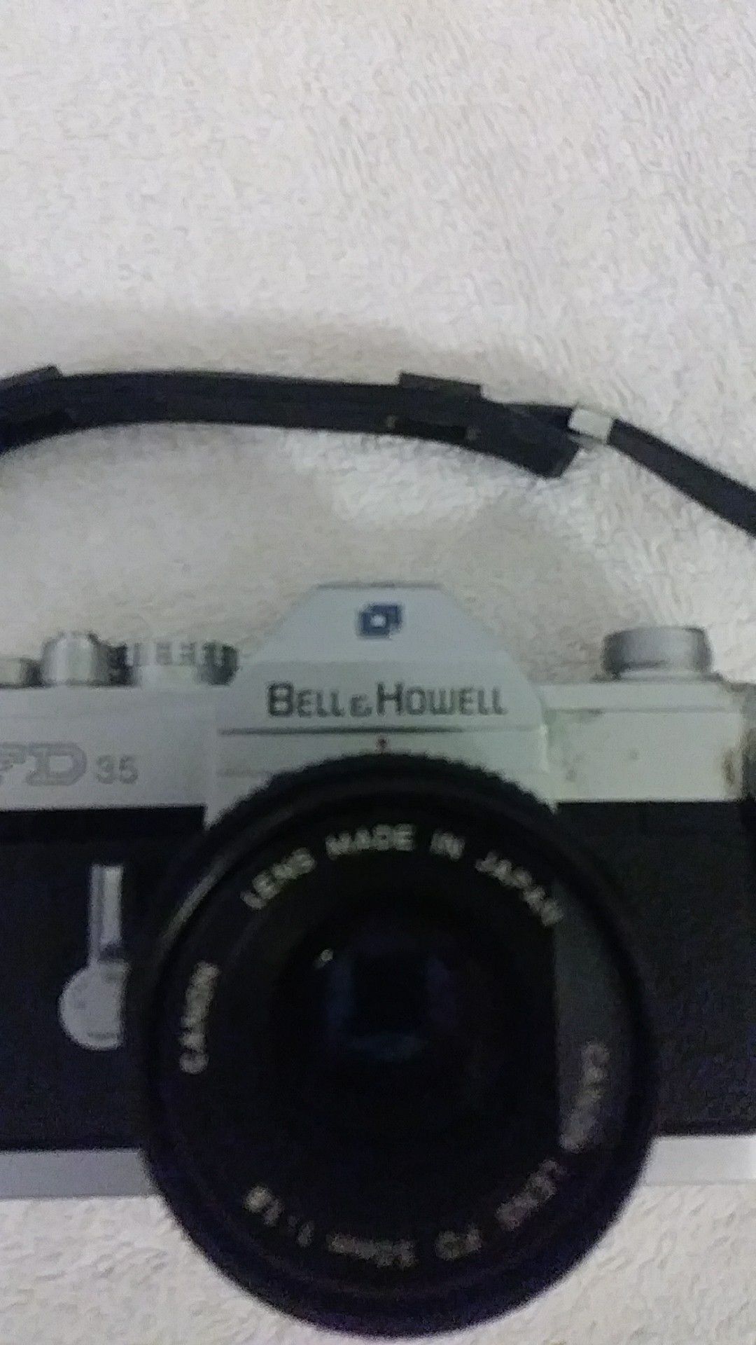 Bell& howell 35mm camera with canon FD 50mm lens good working condition no case has some wear sold as is pick up only