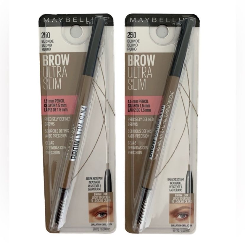 MAYBELLINE Two Brow Ultra Slim Defining Eyebrow Mechanical Pencil Blonde