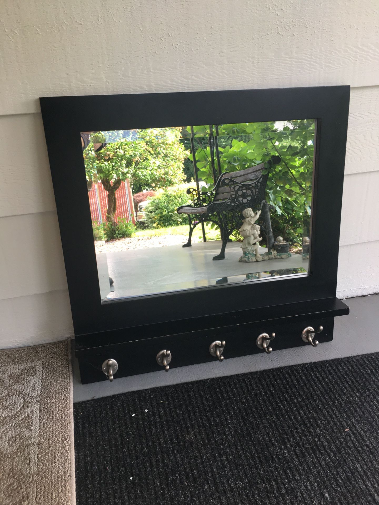 Mirror/Coat Rack