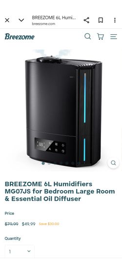 Breezome Humidifier