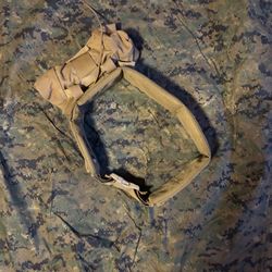 Tactical Assault Gear MOLLE Belt with USMC Dump Pouch – Military Surplus