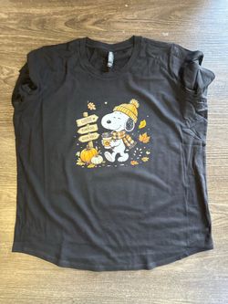 Snoopy Fall Graphic T-Shirt size XL