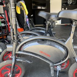 3 Jetson Electric Bikes 