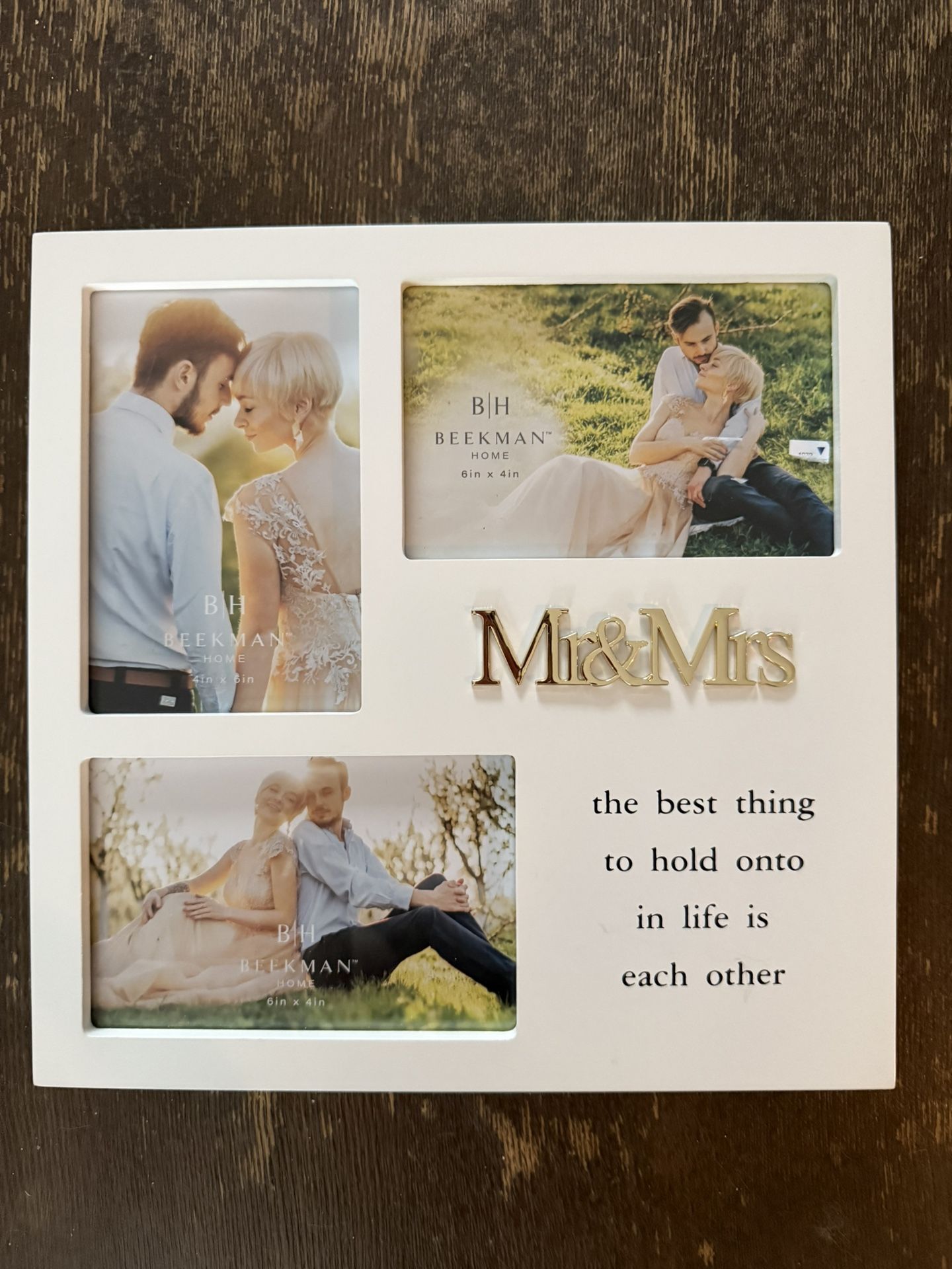 Mr & Mrs Photo Frame - Free