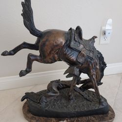Remington Wicked Pony Statue