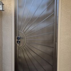 Security Door Heavy-Duty 36x96 8foot (Installation Included)