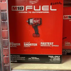 Milwaukee M18 Fuel 1/2” High Torque Impact Wrench 