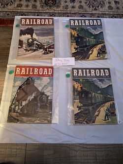 Vintage Railroad Magazines 