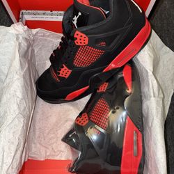 Jordan 4 Red Thunder 