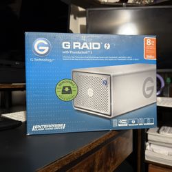 G-RAID 8TB 