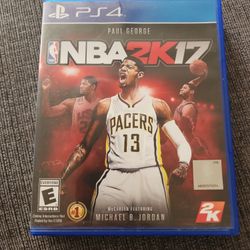PS4 NBA 2K 17