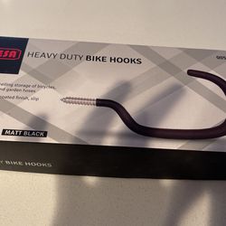 Heavy Duty Bike Hooks 6 Pack