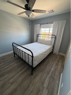 Queen Bed Frame & Memory Foam Mattress