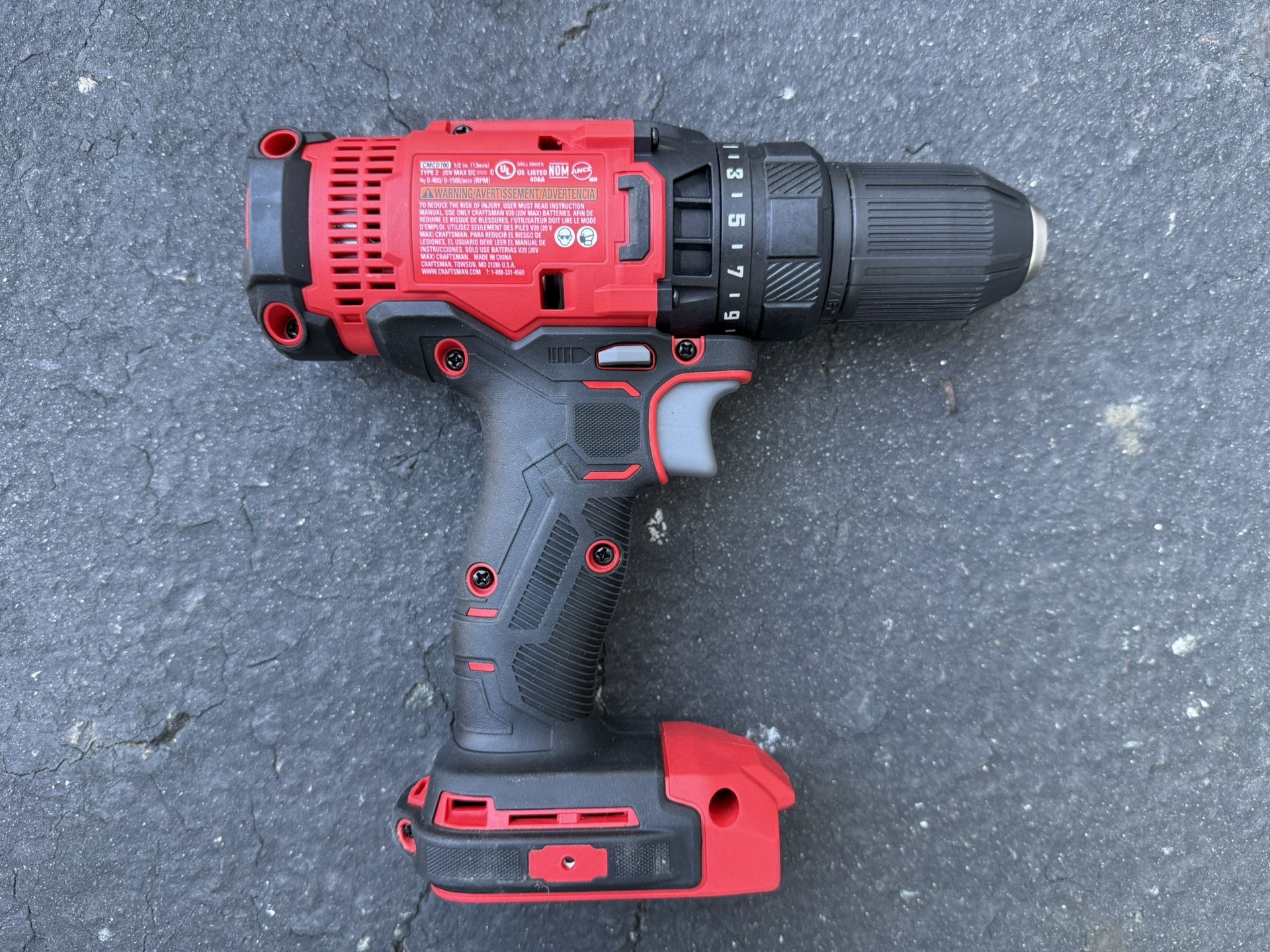 Craftsman 20V Cordless Drill/Driver