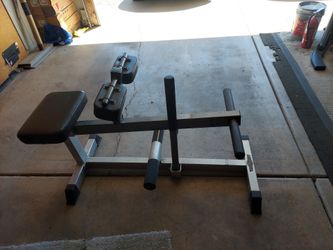 Calf machine