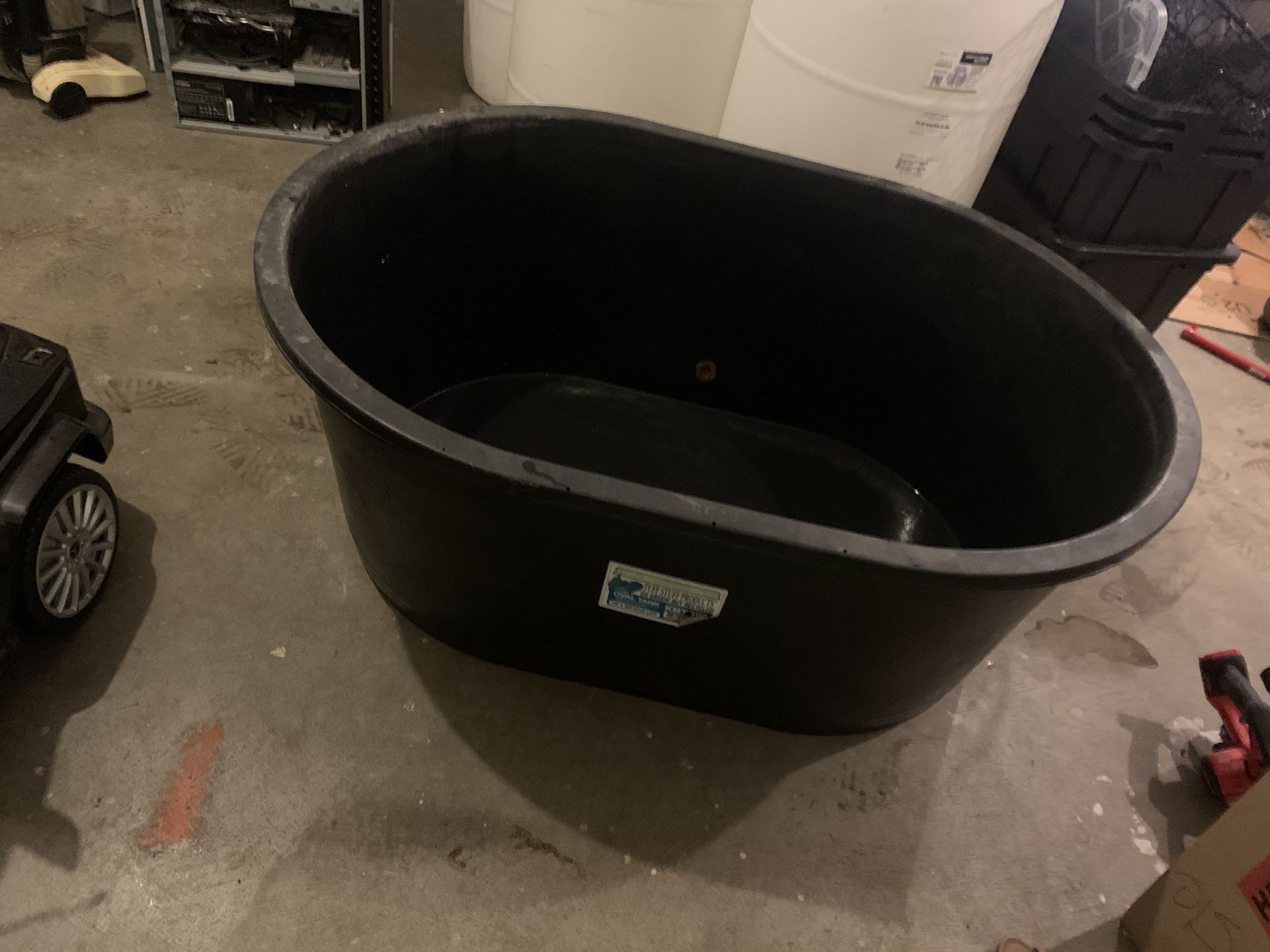 Fish Pond, Stock Tank