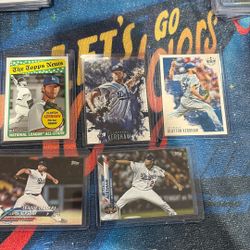 Clayton Kershaw Baseball Cards