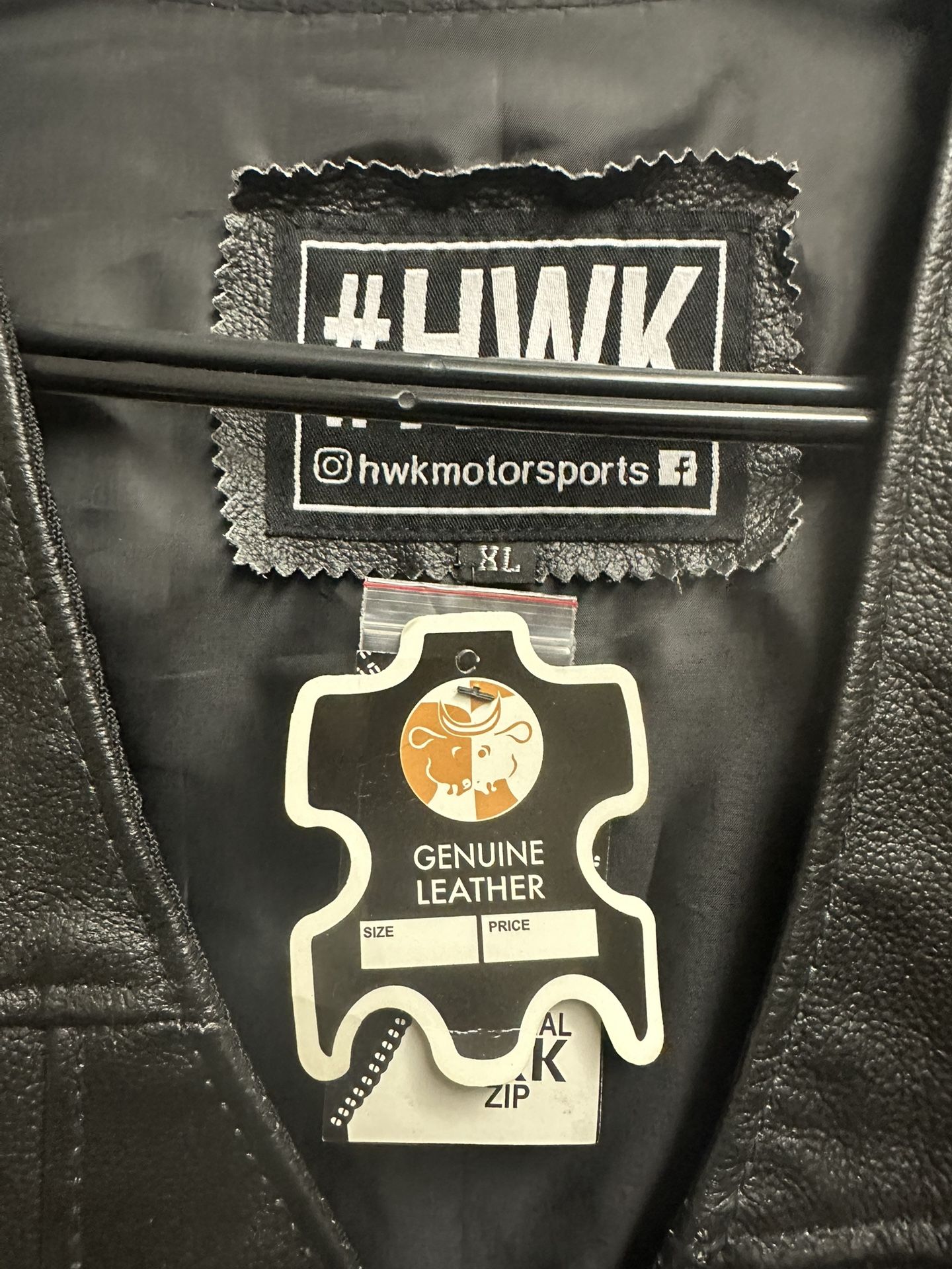 men's hwk motorcycle vest