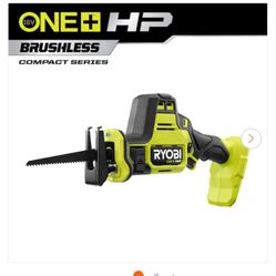 RYOBI ONE+ HP 18V Brushless Cordless Compact One-Handed Reciprocating Saw (Tool Only)