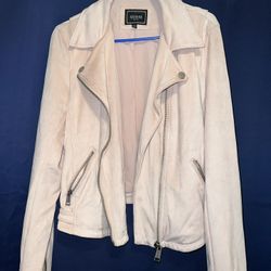 Guess Suede Light Pink Jacket